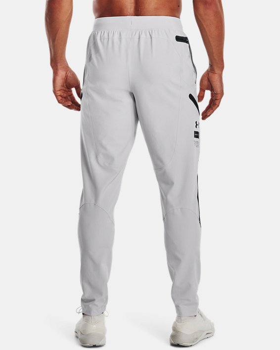 Men's UA Unstoppable Cargo Pants, Gray, pdpMainDesktop image number 4